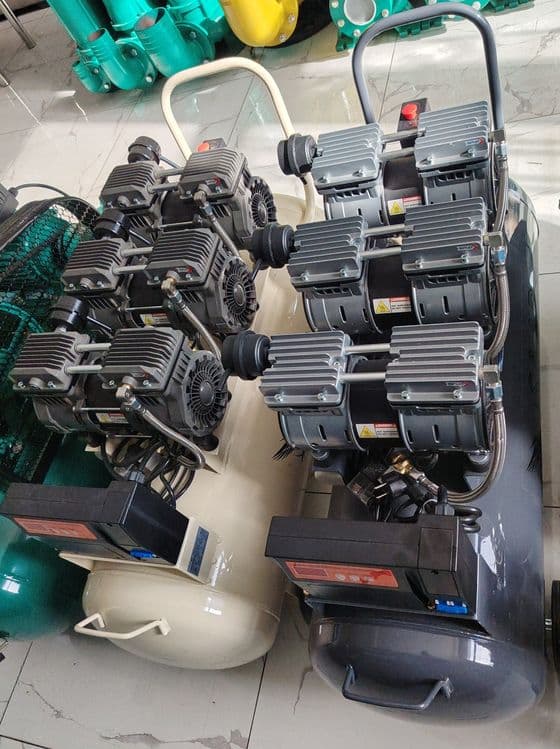 Havo kompressor bezshumniy 100L Saab воздушный компрессор безшумный — 4