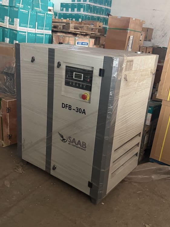 Винтовой воздушный компрессор DFB10A/10bar SAAB air kompressor — 5
