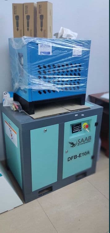 Винтовой воздушный компрессор DFB10A/10bar SAAB air kompressor — 1