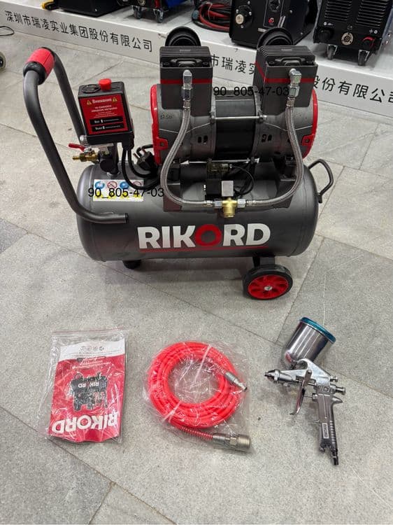 Компрессор бесшумный “Rikord” 30/50L безшумный — 1