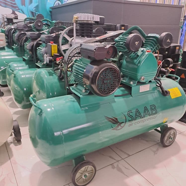100 L kopmressor SAAB воздушный поршенли компрессор — 2