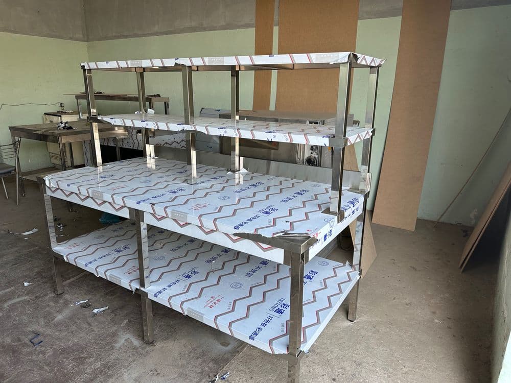 Нержавейки стол мойки стеллаж поднимаем заказ — 2