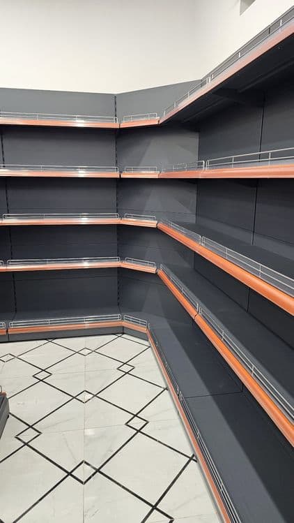 Металлические торговые стеллажи для магазинов — 2