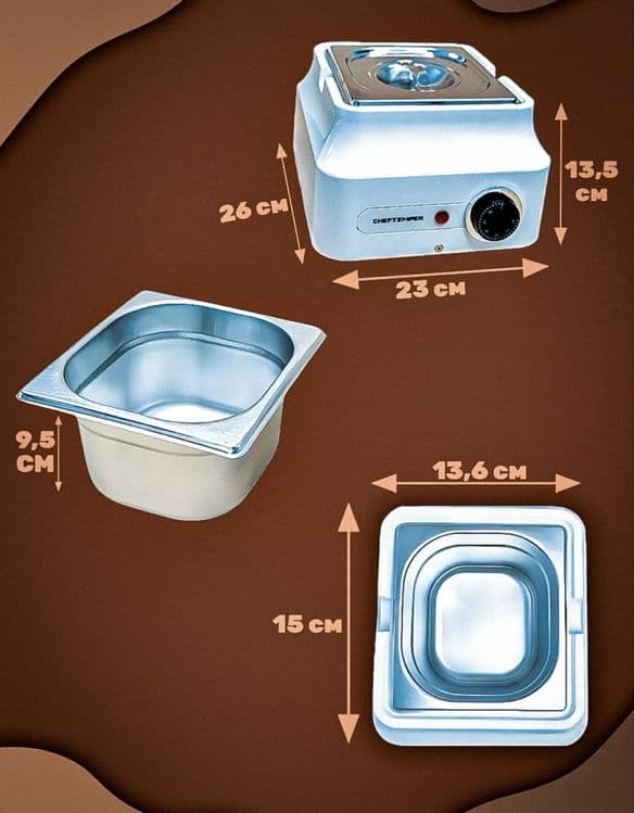 Мармит для темперирования шоколада CHEFTEMPER — 4