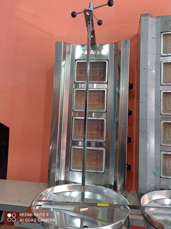 Shovurma  LAVASH Tostir Izgar Fas Fud Silver Turkiya Garantya 1 yil — 3