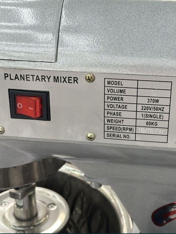 Mikser мексер 30L 20L 15L 10L Professional Optom narx miksr meksr har — 3