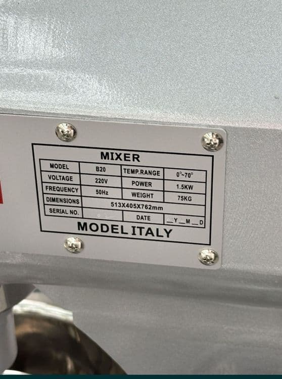 Mikser мексер 30L 20L 15L 10L Professional Optom narx miksr meksr har — 5