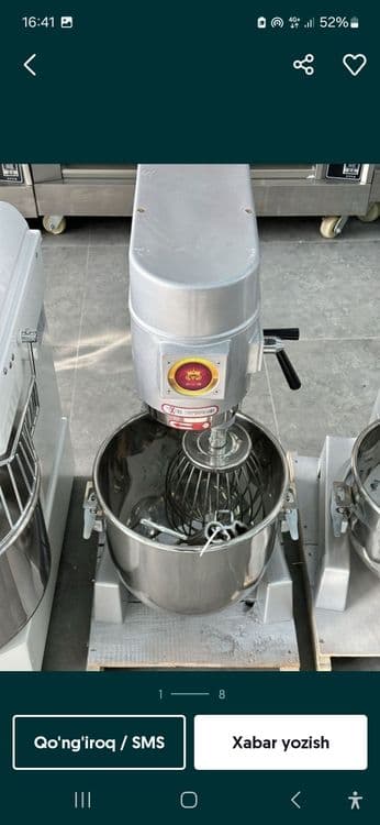 Mikser мексер 30L 20L 15L 10L Professional Optom narx miksr meksr har — 7