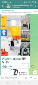 Sok Axaladitl sok apparati Ayron sovutgich Arginali Optom narx
