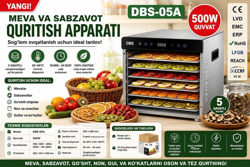 Biznes meva qurutgich (Degitrator) — 3