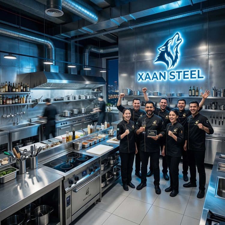 Ishchi stoli (nerjaveyka) /Стол производственный XaaN Steel Нержавейка — 3