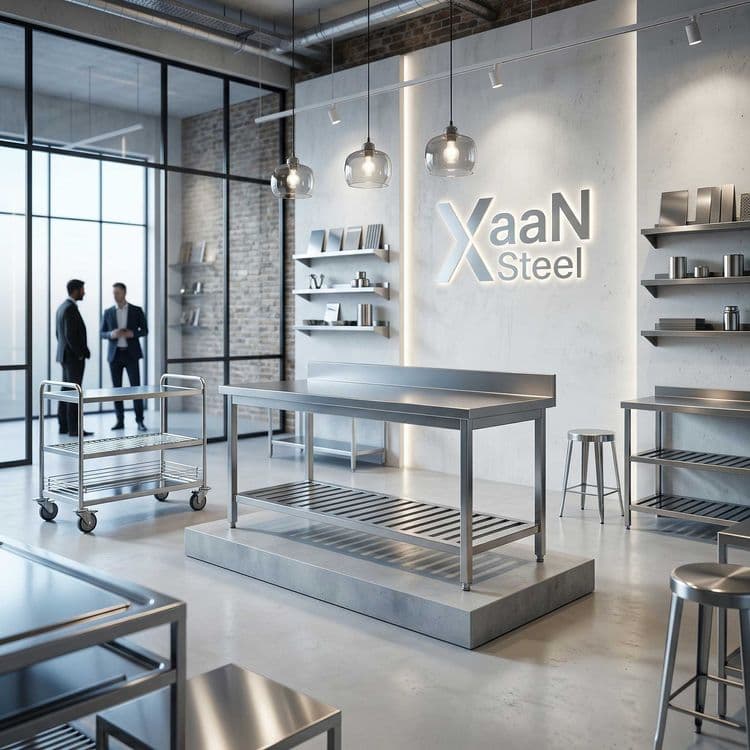 Ishchi stoli (nerjaveyka) /Стол производственный XaaN Steel Нержавейка — 6