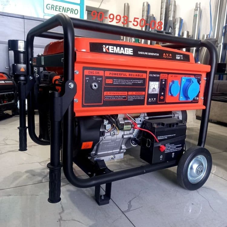 Генератор движок 5,5 кВт KEMAGE generator dvijok — 1