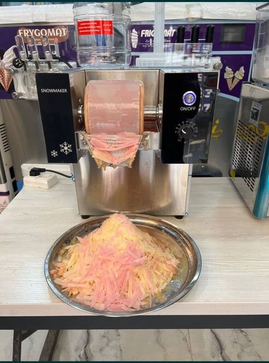 Ice cream muz qaymoq aparat frezir frizer frezer muz aparat muz aparat — 2