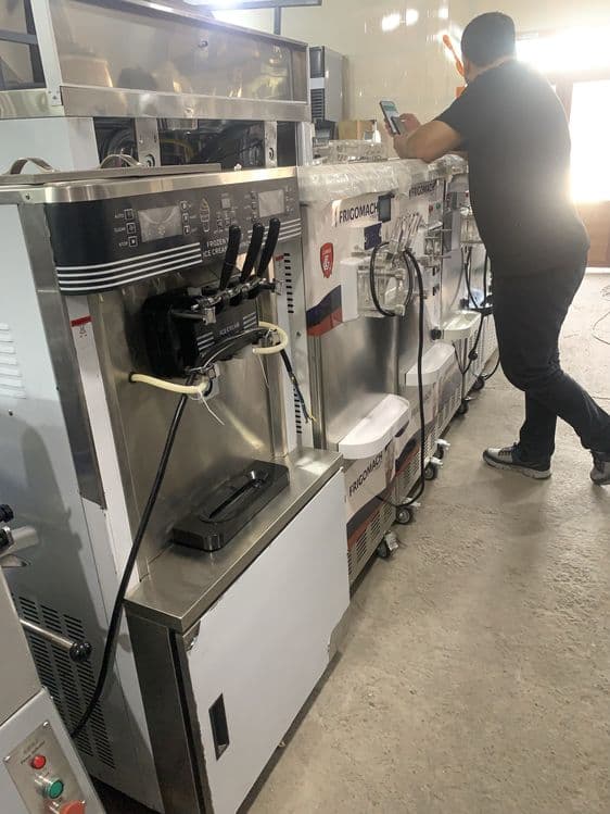 Muzqaymoq aparat 999$ san boshlab 220v/380v ga ishlaydi — 2