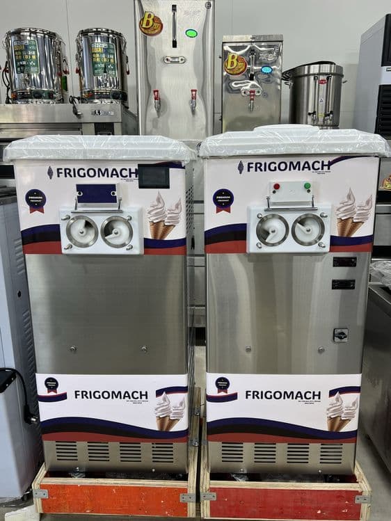 Donper va Frigomach frezerlari muzqaymoq aparat — 2