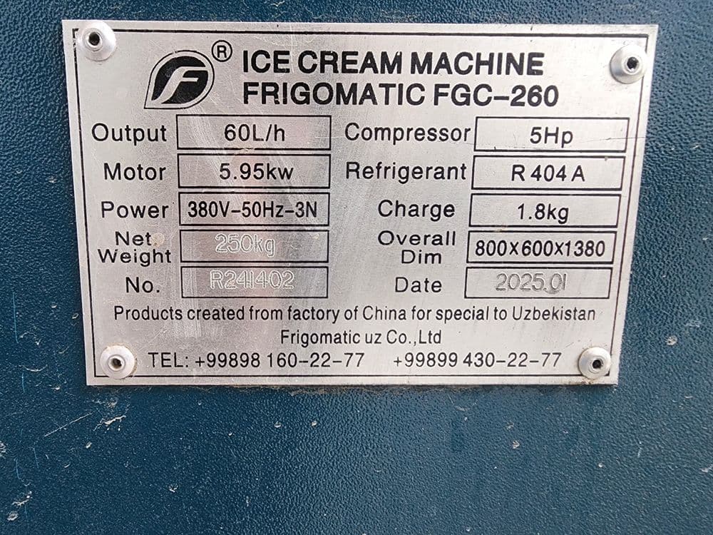 Fergomatik Frezer Firizir FGC 260 — 4