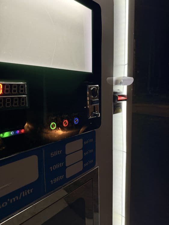 Vending filtr aparat — 3