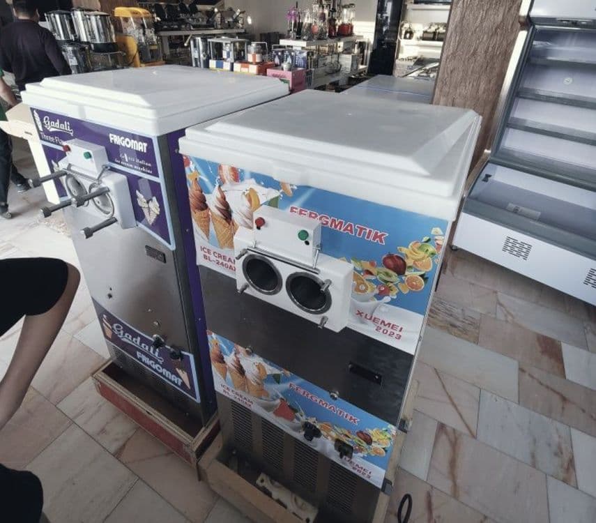 Морожоное апарат frizer frezir фризер Frigomat freezer fryzer пломбир — 7
