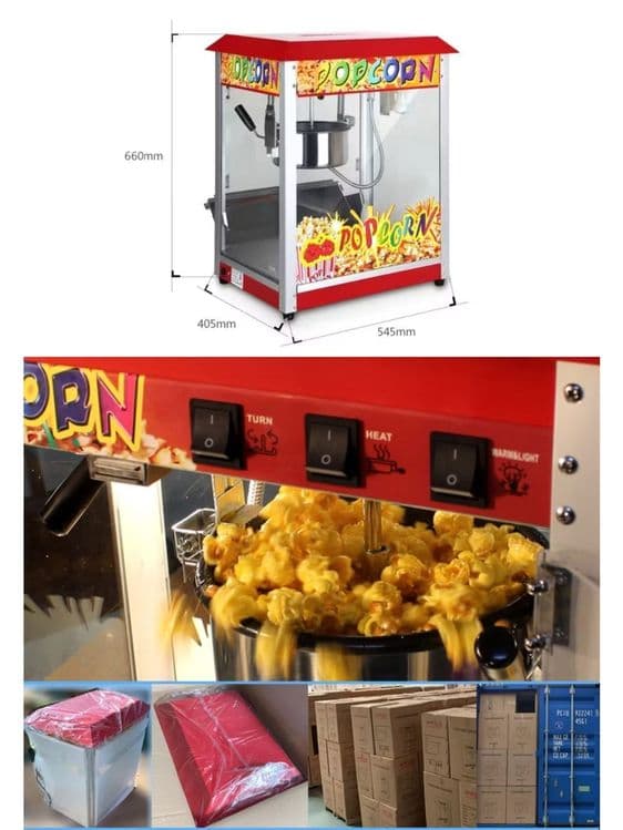 Popcorn aparat.lar Pop corn ishlab chiqargich попкорн аппарат — 4
