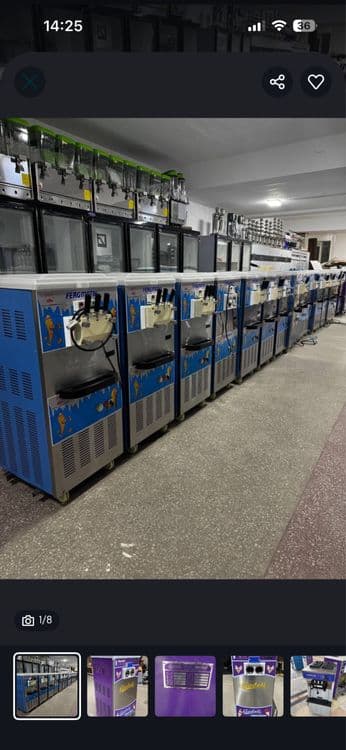Muzqaymoq aparat, freezer,frizer,freezer,morojni, frigomatic, frigomat — 5