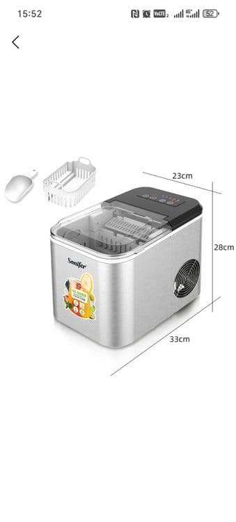 Muz tayyorlash aparati. Ice Maker. — 6