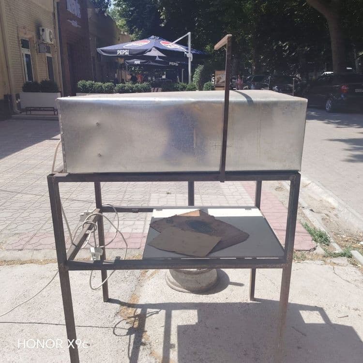 Cafe jihozlari stol stul xoladilnik va tokli pechka — 3