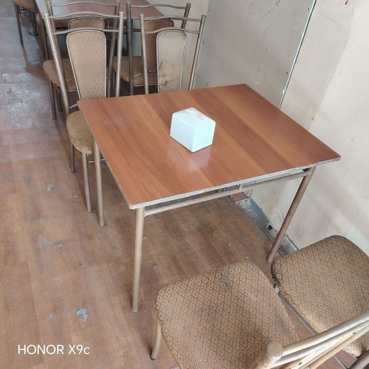 Cafe jihozlari stol stul xoladilnik va tokli pechka — 5