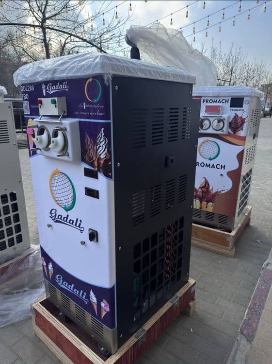 Muzqaymoq apparat frezer frizr 380 frezer fergamat 2026 frezer — 1