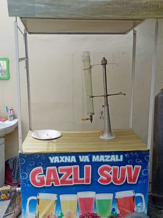 Gazli suv apparati  sotiladi — 2