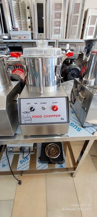 Food chopper go'sht maydalagich cutter 10L Professional ARGINAL OPTOM — 3