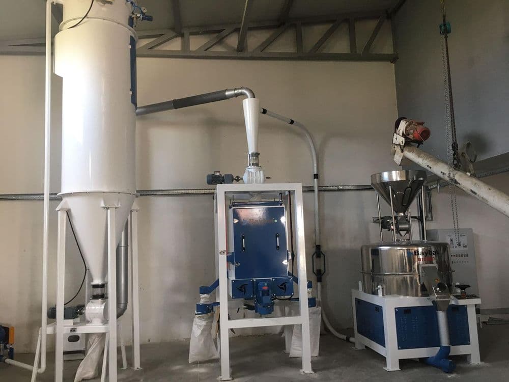 Turkiya Mini Tosh Un Tegirmoni "Baybal" soatiga 500 kg — 3
