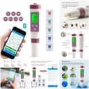 Smart Bluetooth Сув Анализатори BLE-C600 — PH/EC/TDS/SALT/ORP/S.G/TEMP