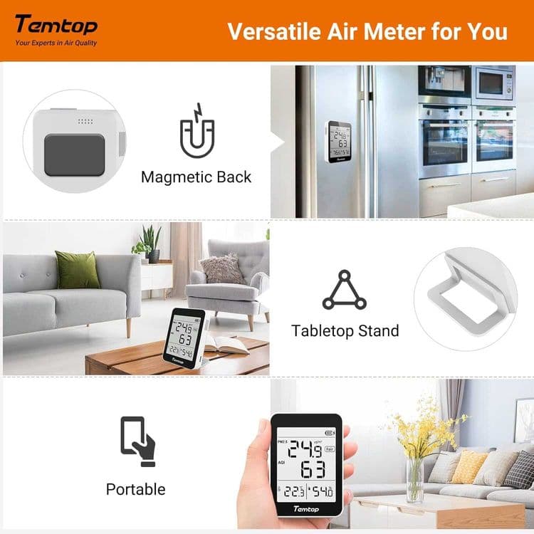 Измеритель качества Воздуха TemTop S1 — 3