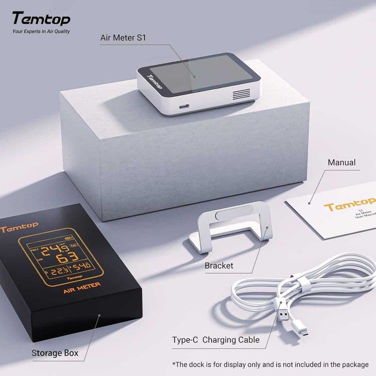 Измеритель качества Воздуха TemTop S1 — 6