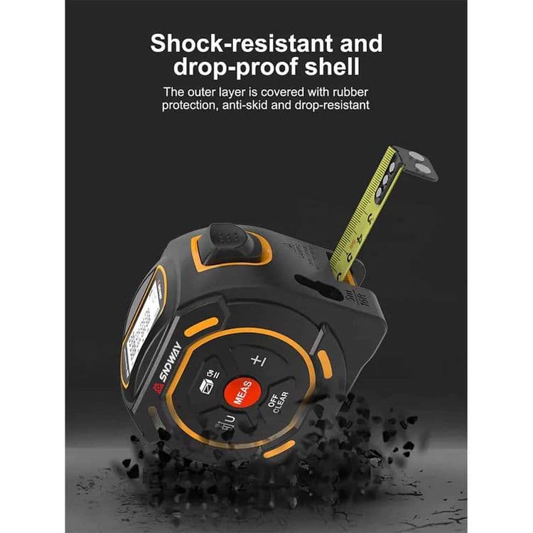 SNDWAY SW-TM40A — 2-in-1 Lazer masofa o‘lchagich + Ruletka — 3