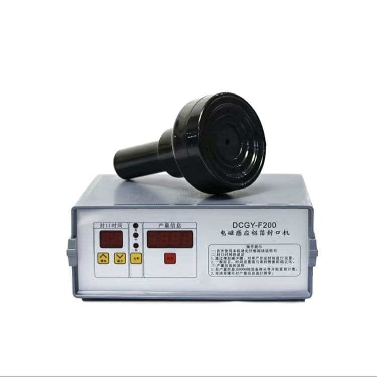индукцион запайка, фольга ёпиш аппарати, induction sealer, бутылка — 2