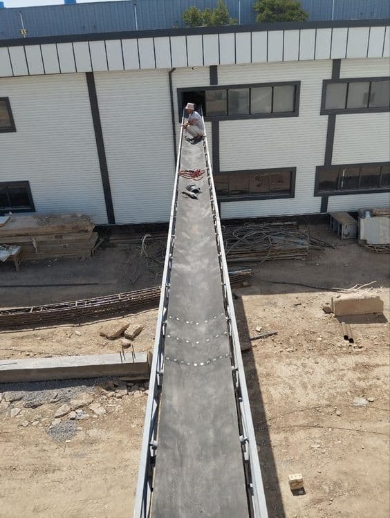 ковшовый элеватор транспортерная лента шнек мишалкa elevator shnek — 8