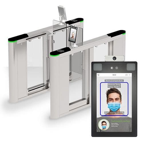 Установка турникетов с терминалами распознавания лиц Face id — 2