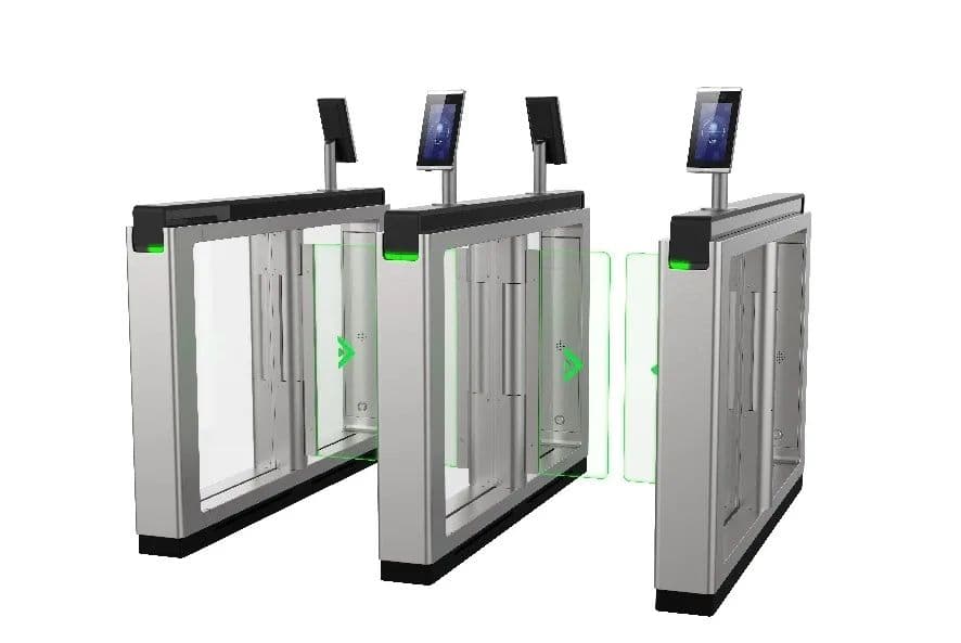 Установка турникетов с терминалами распознавания лиц Face id — 3