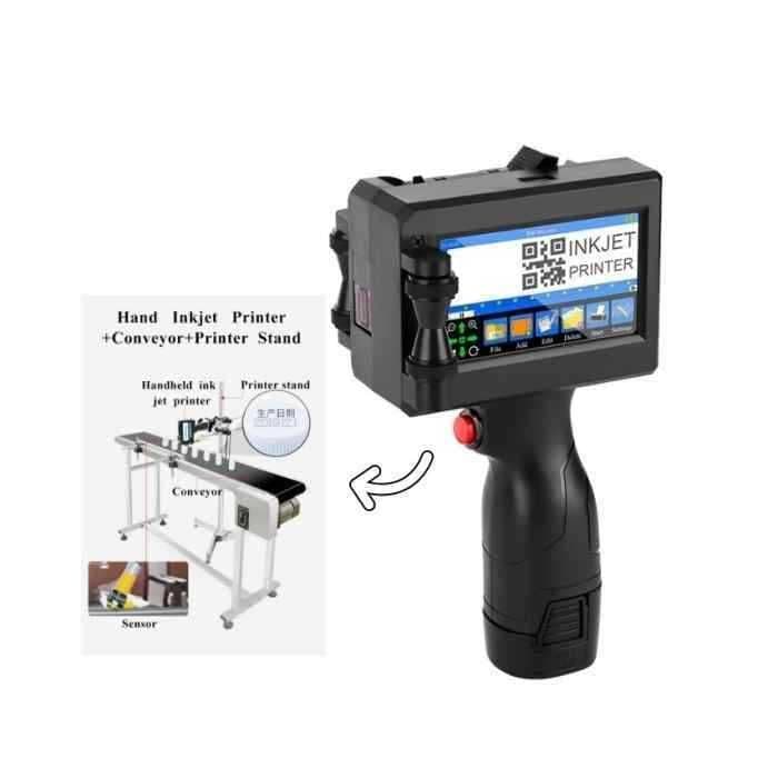 Mini printer маркиратор мини с ручкой ink jet print dater датеровка — 4