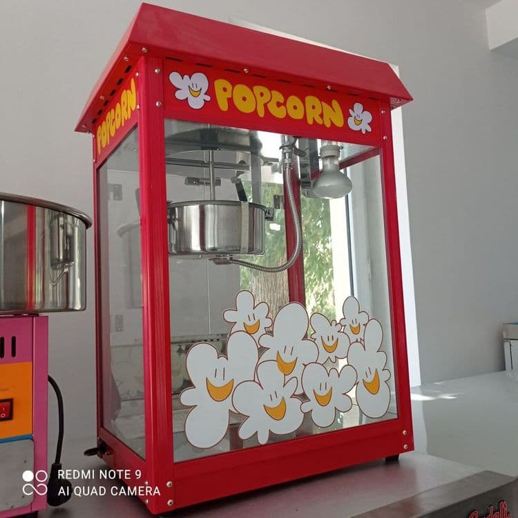 Popkorn  Popkorn  Aparat  Xitoy  Arginali Garantya Bor Dastavka bor — 2
