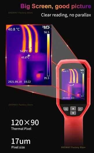 SNDWAY SW-8120S issiqlik o‘lchash asbobi — 2