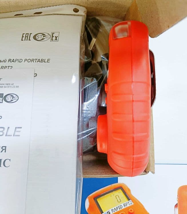 Газоанализатор H2S сероводород / vodorod sulfidi Rapid Portable RPT2 — 3
