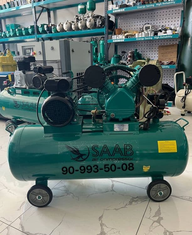 100 litr kompressor воздушный масленный компрессор — 1
