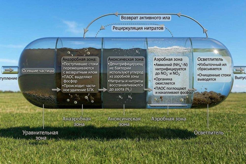 TOPLOS Станция биологической очистки ЛОС СБО МБР производство и монтаж — 4