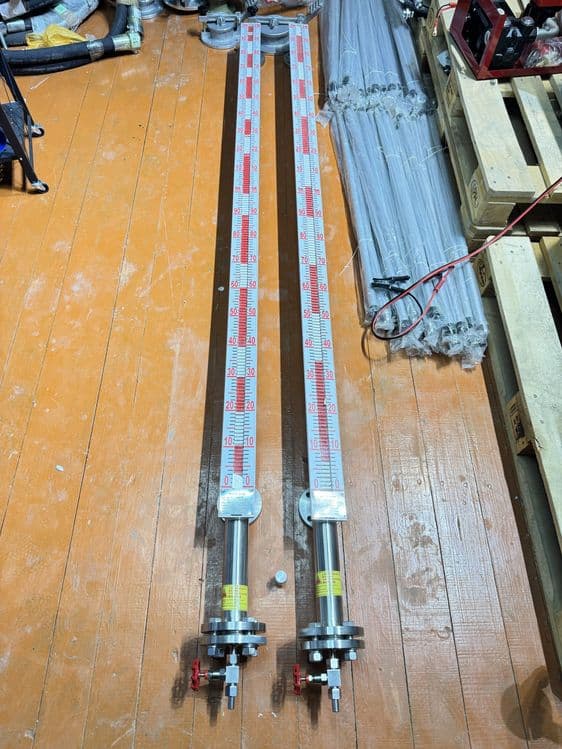 Уровнемер Магнитный флапповый уровень измерителя 1.5-2-2.5  m — 5