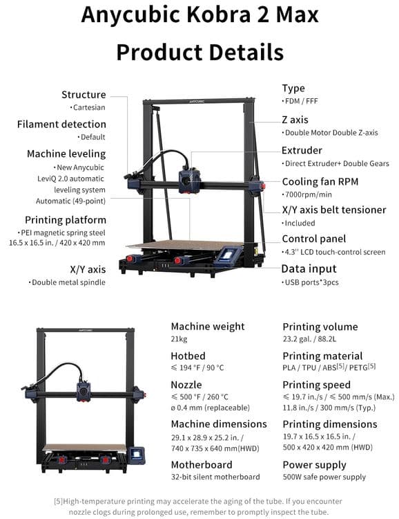 Anycubic Cobra 2 Max — 3