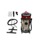 Водогрязепылесос трёхтурбинный 60л 3000w HL60-3J