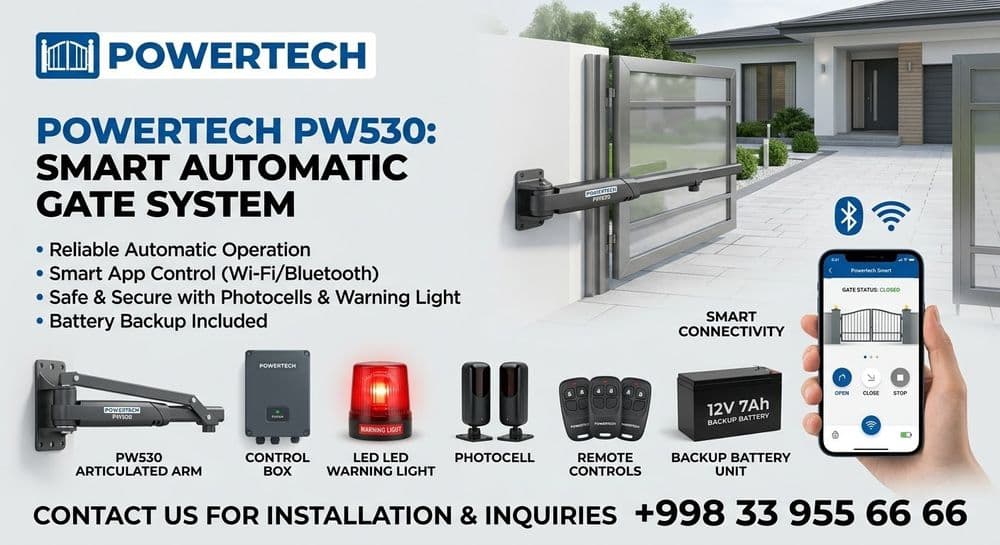 POWERTECH 330 (24V) ( 800кг ) 
Wi-fi — 4